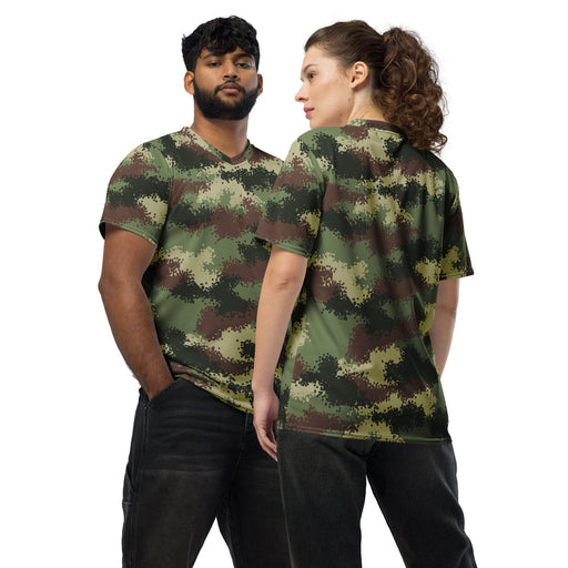 Digital Pixelado Jungle CAMO Unisex Sports Jersey - 2XS