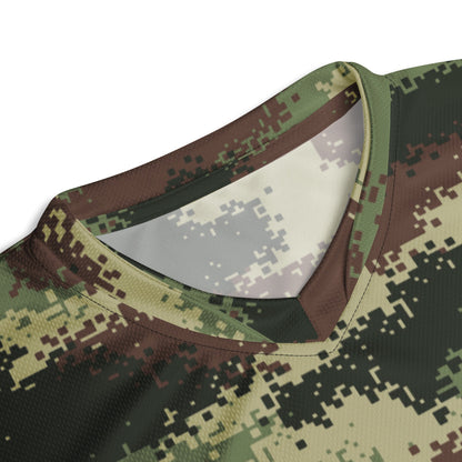 Colombian Digital Camflado Pixelado CAMO Unisex Sports Jersey