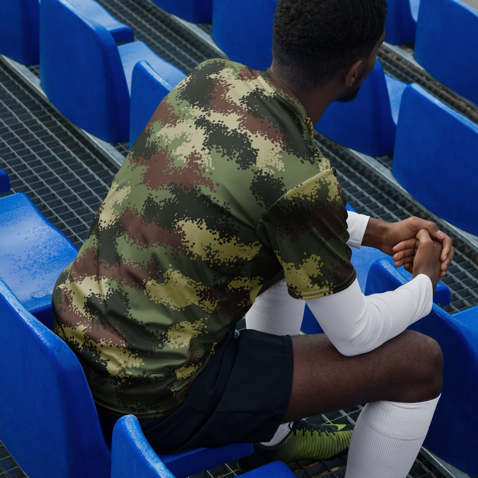 Colombian Digital Camflado Pixelado CAMO Unisex Sports Jersey
