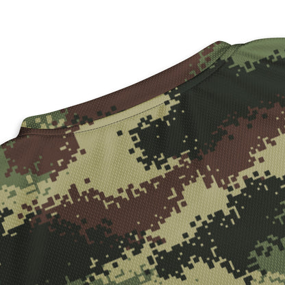 Colombian Digital Camflado Pixelado CAMO Unisex Sports Jersey