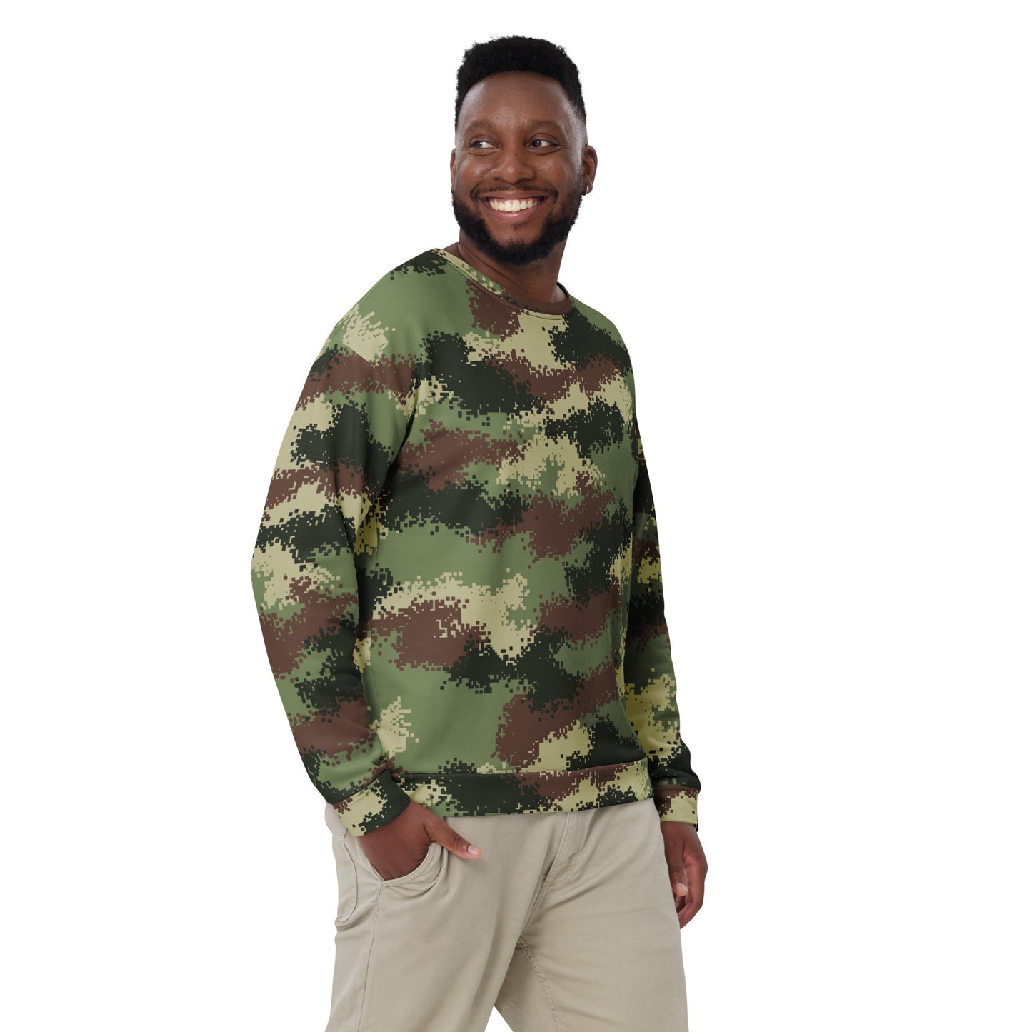 Colombian Digital Camflado Pixelado CAMO Unisex Sweatshirt