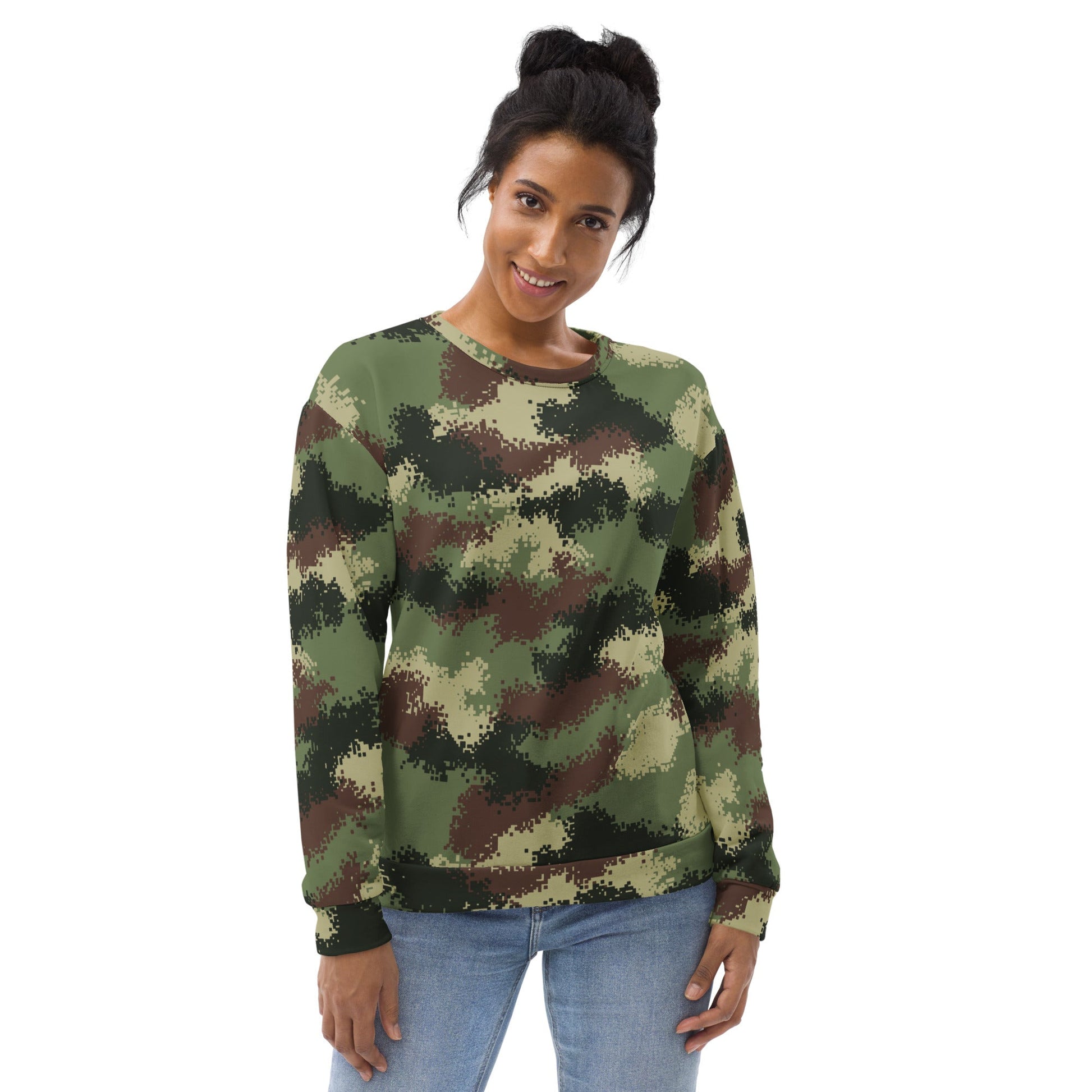 Colombian Digital Camflado Pixelado CAMO Unisex Sweatshirt