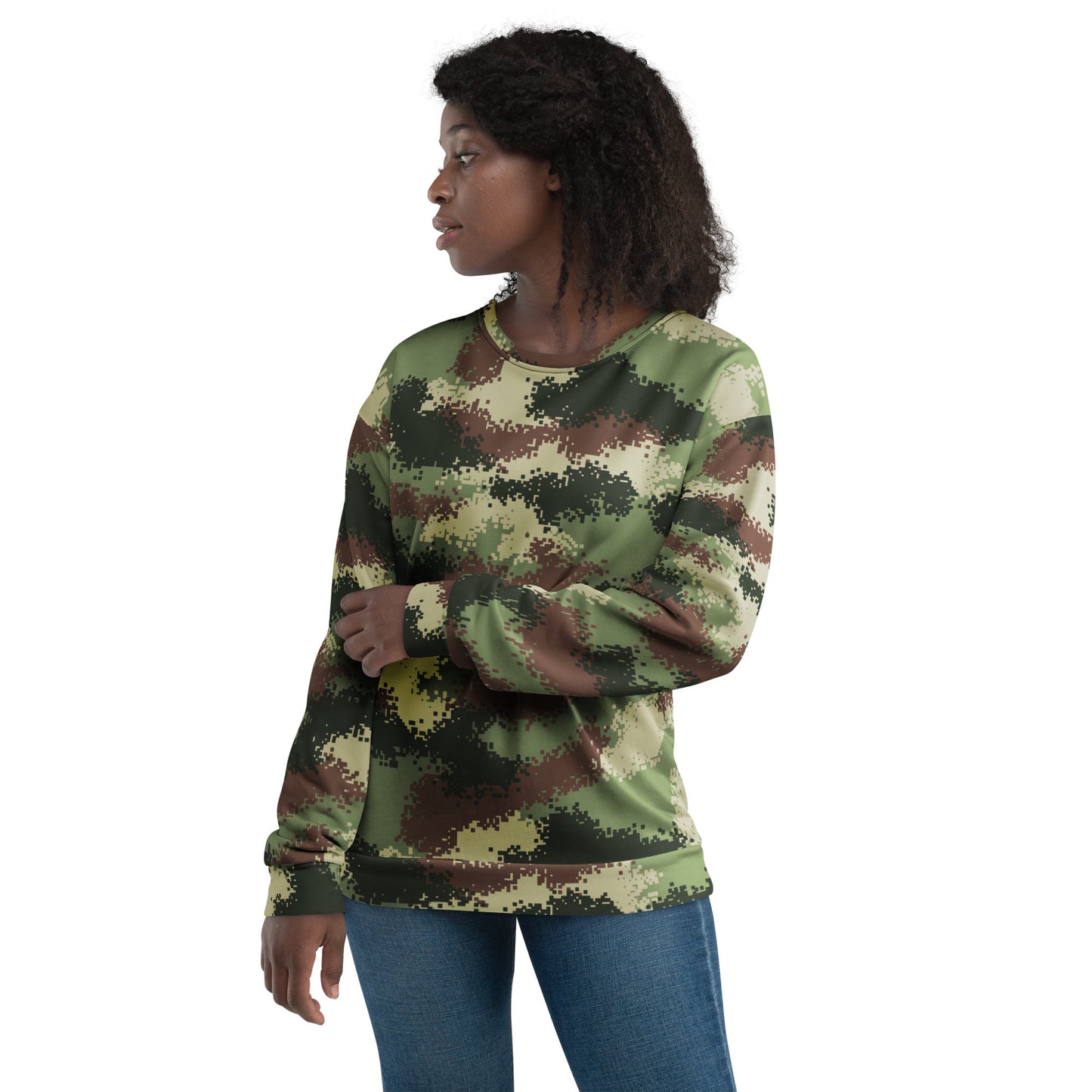 Colombian Digital Camflado Pixelado CAMO Unisex Sweatshirt