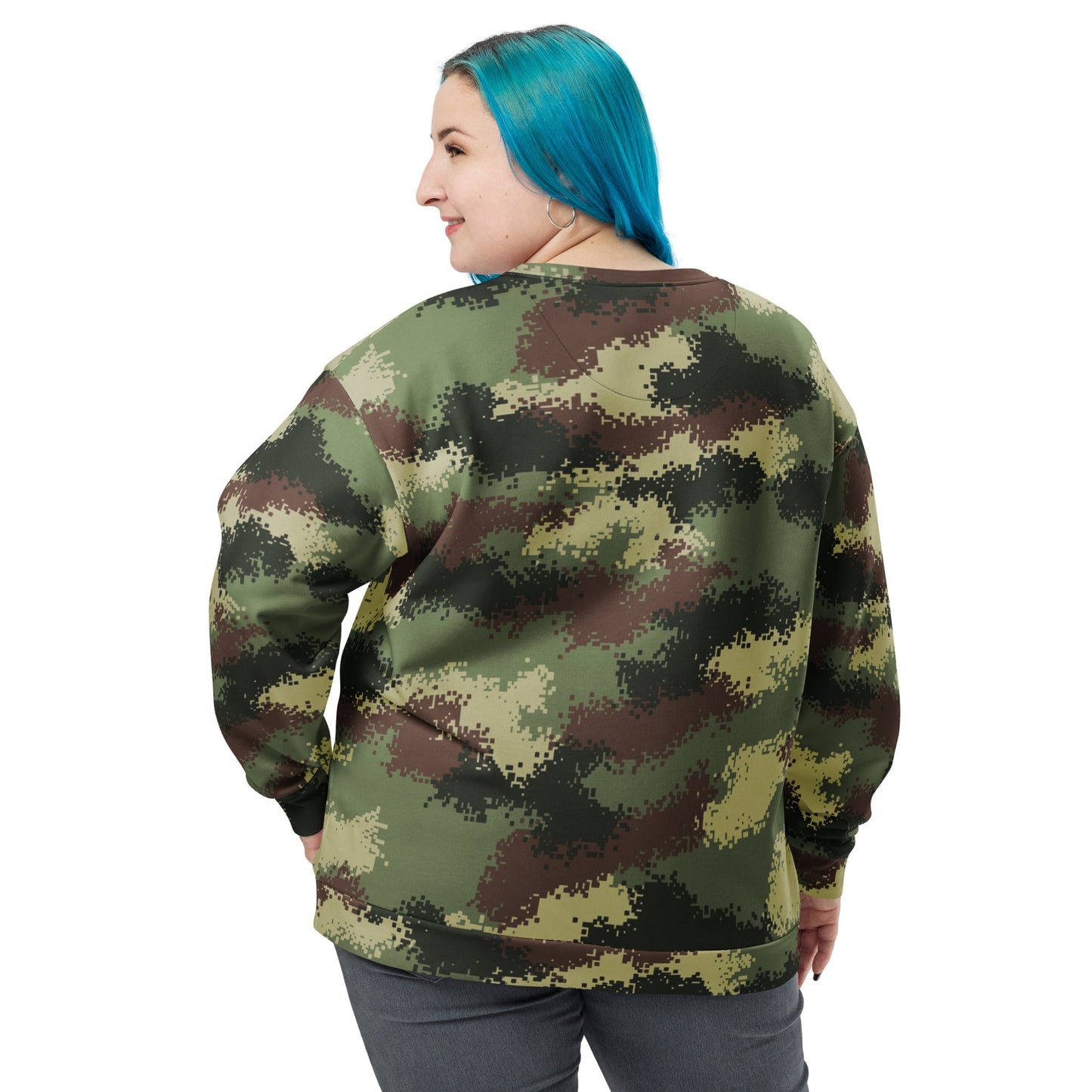 Colombian Digital Camflado Pixelado CAMO Unisex Sweatshirt