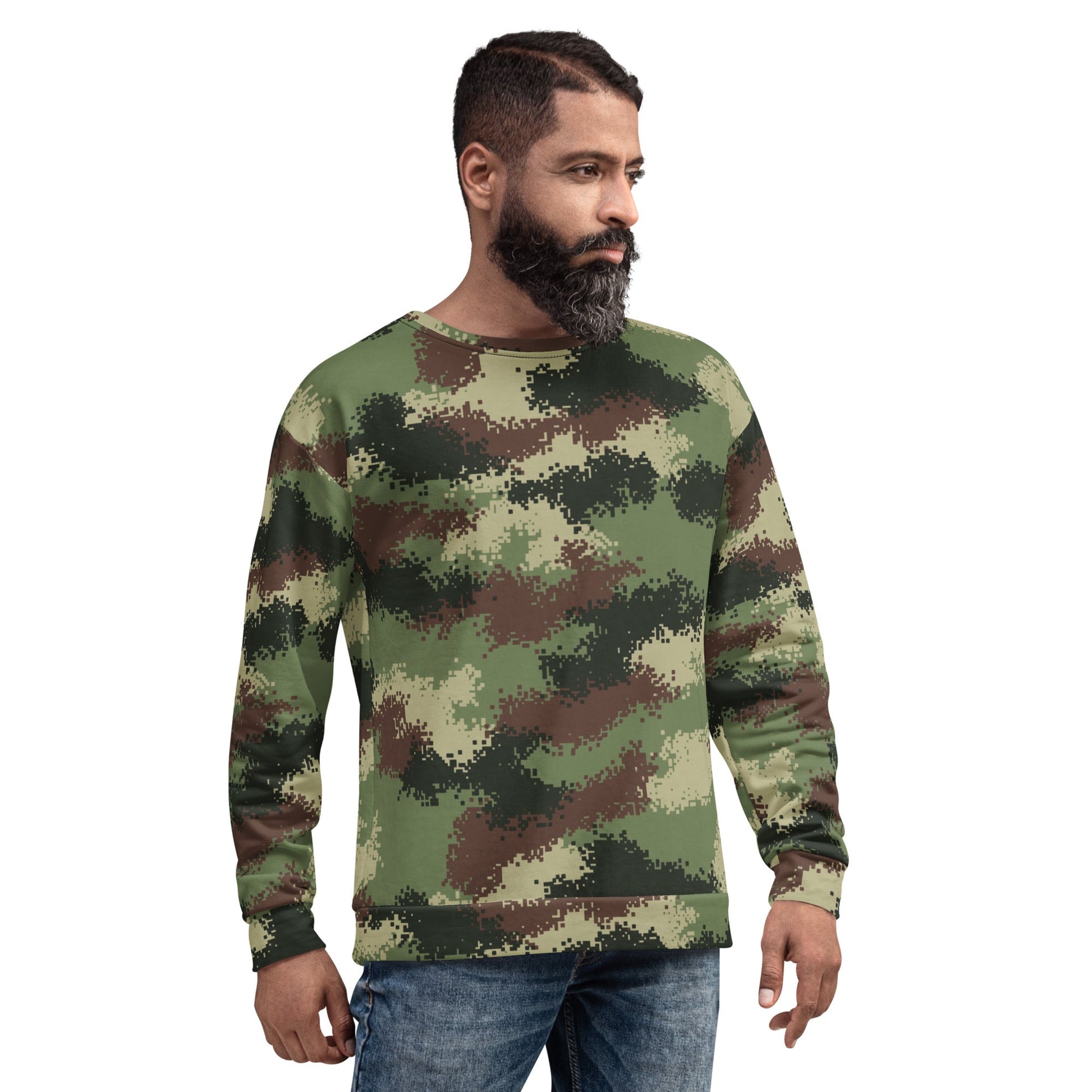 Colombian Digital Camflado Pixelado CAMO Unisex Sweatshirt