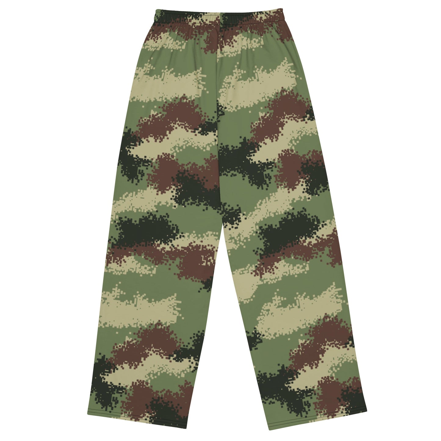 Colombian Digital Camflado Pixelado CAMO Unisex Wide-Leg Leisure Pants