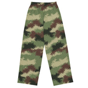 Digital Pixelado Jungle CAMO Unisex Wide-Leg Leisure Pants - Pant