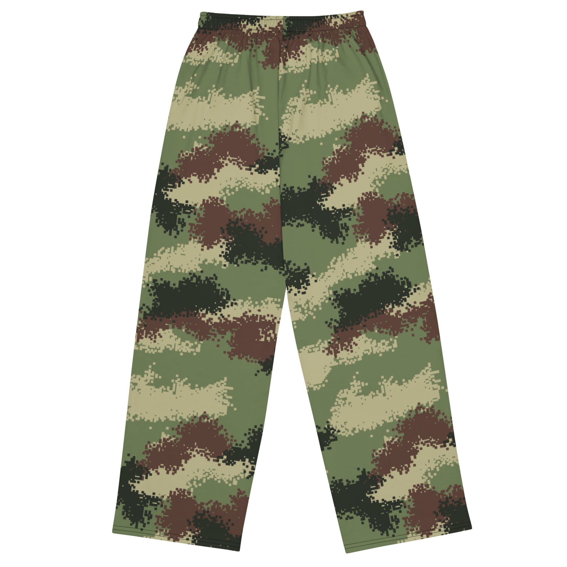 Colombian Digital Camflado Pixelado CAMO Unisex Wide-Leg Leisure Pants