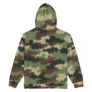 Digital Pixelado Jungle CAMO Unisex Zip Hoodie