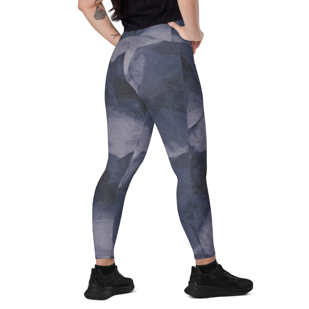 COMB Rust Urban CAMO Leggings with pockets - 2XS - Womens With Pockets