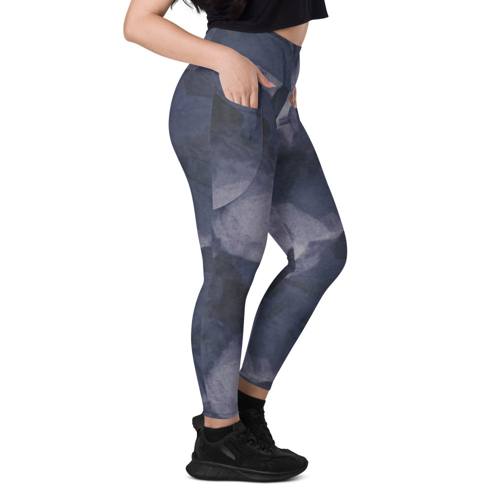 COMB Rust Urban CAMO Leggings with pockets - Womens With Pockets