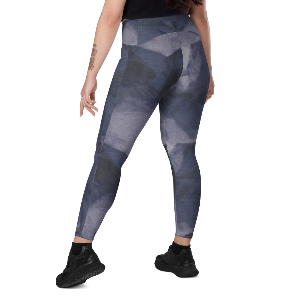 COMB Rust Urban CAMO Leggings with pockets - Womens With Pockets