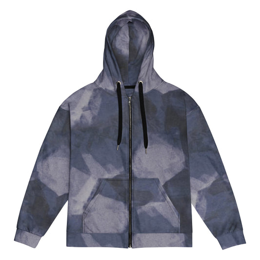 COMB Rust Urban CAMO Unisex zip hoodie - Zip Hoodie