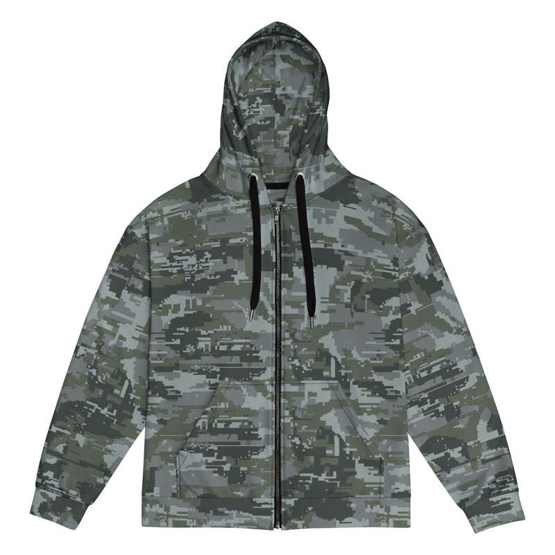 COMPAT Urban CAMO Unisex Zip Hoodie - 2XS