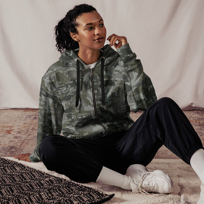COMPAT Urban CAMO Unisex Zip Hoodie