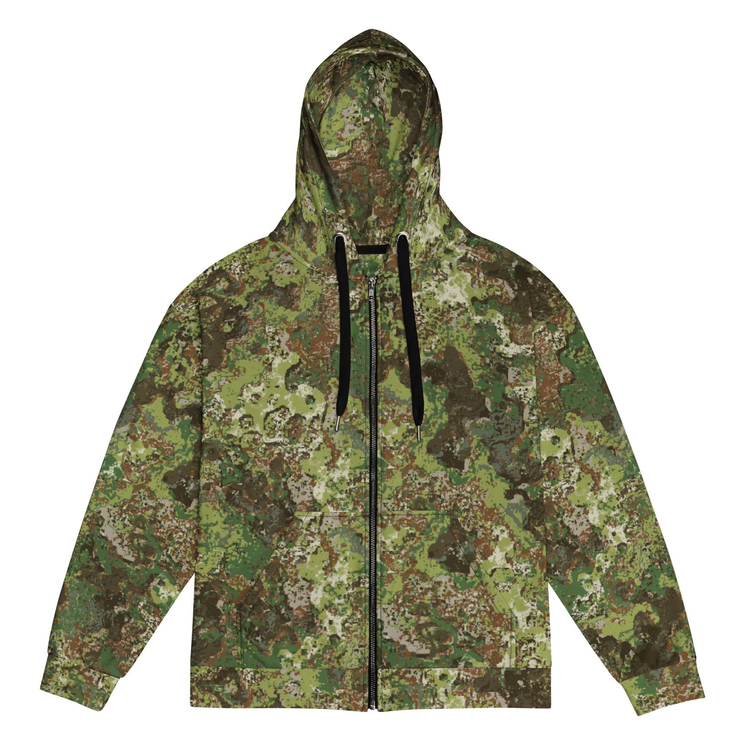 Wasp CAMO Unisex zip hoodie - 2XS - Zip Hoodies