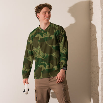 Congo Brushstroke CAMO hockey fan jersey Hockey Jerseys