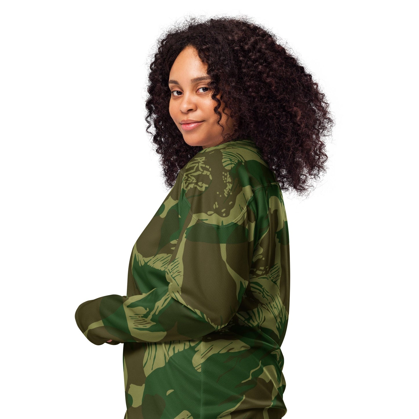 Congo Brushstroke CAMO hockey fan jersey Hockey Jerseys