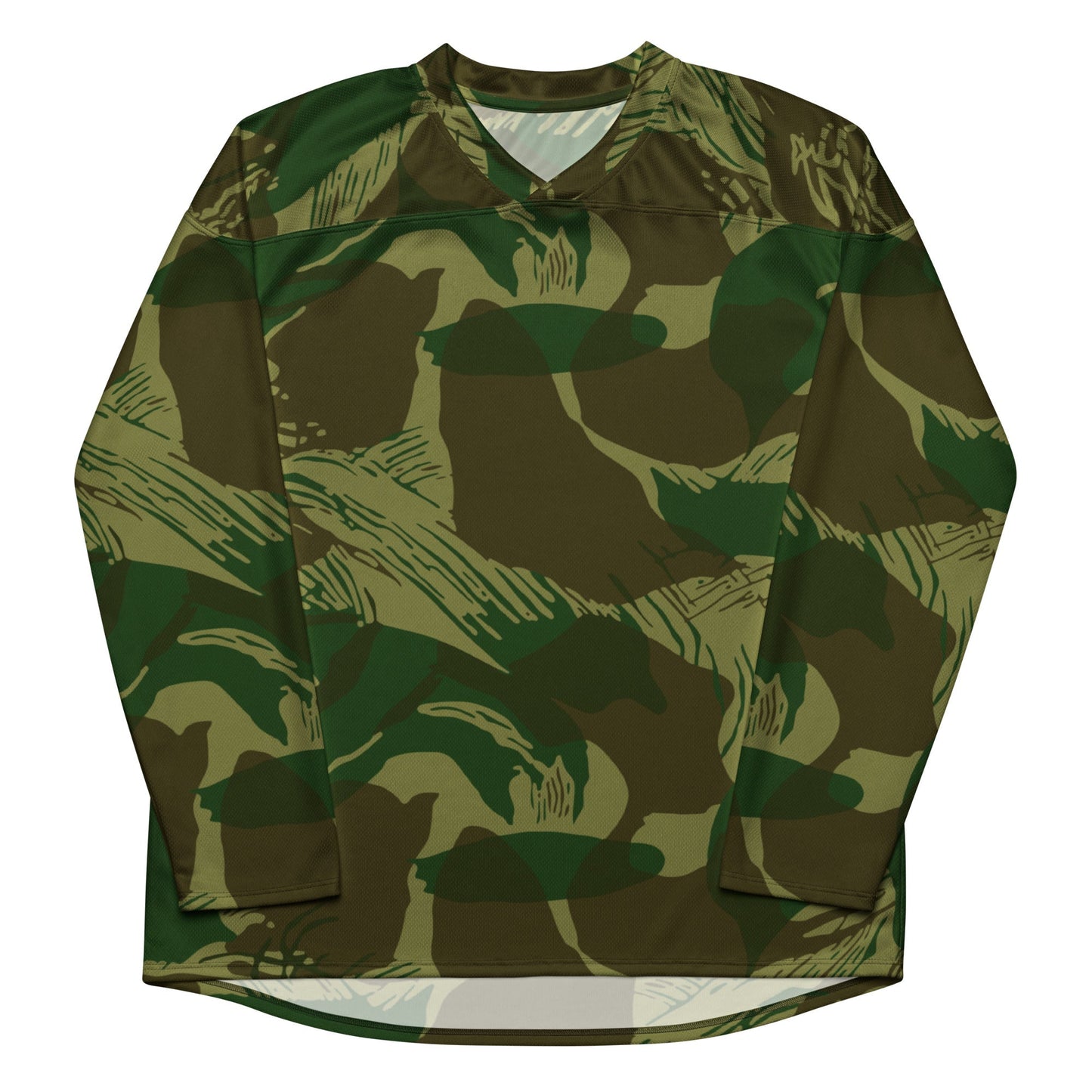 Congo Brushstroke CAMO hockey fan jersey Hockey Jerseys