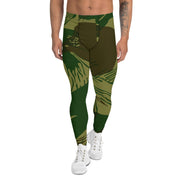 Brushstroke Congo CAMO Mens Leggings - XS - Men