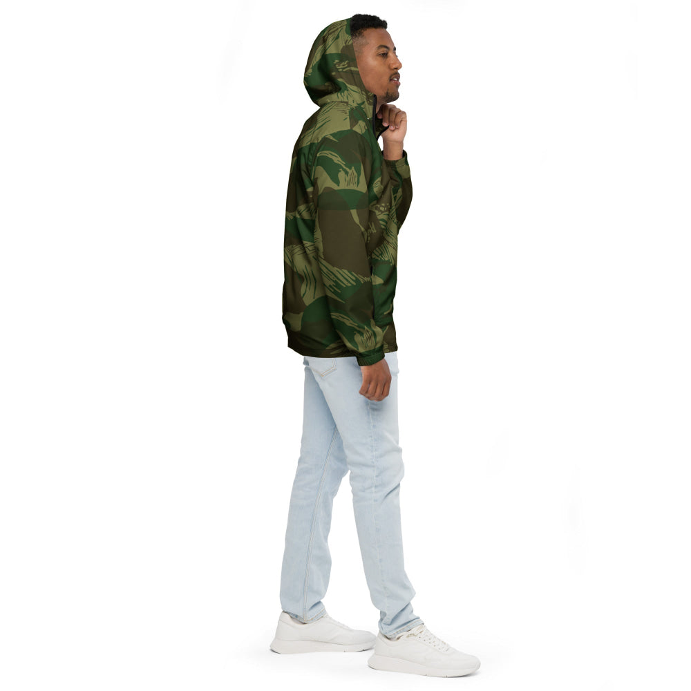 Congo Brushstroke CAMO Men’s windbreaker - Mens Windbreaker