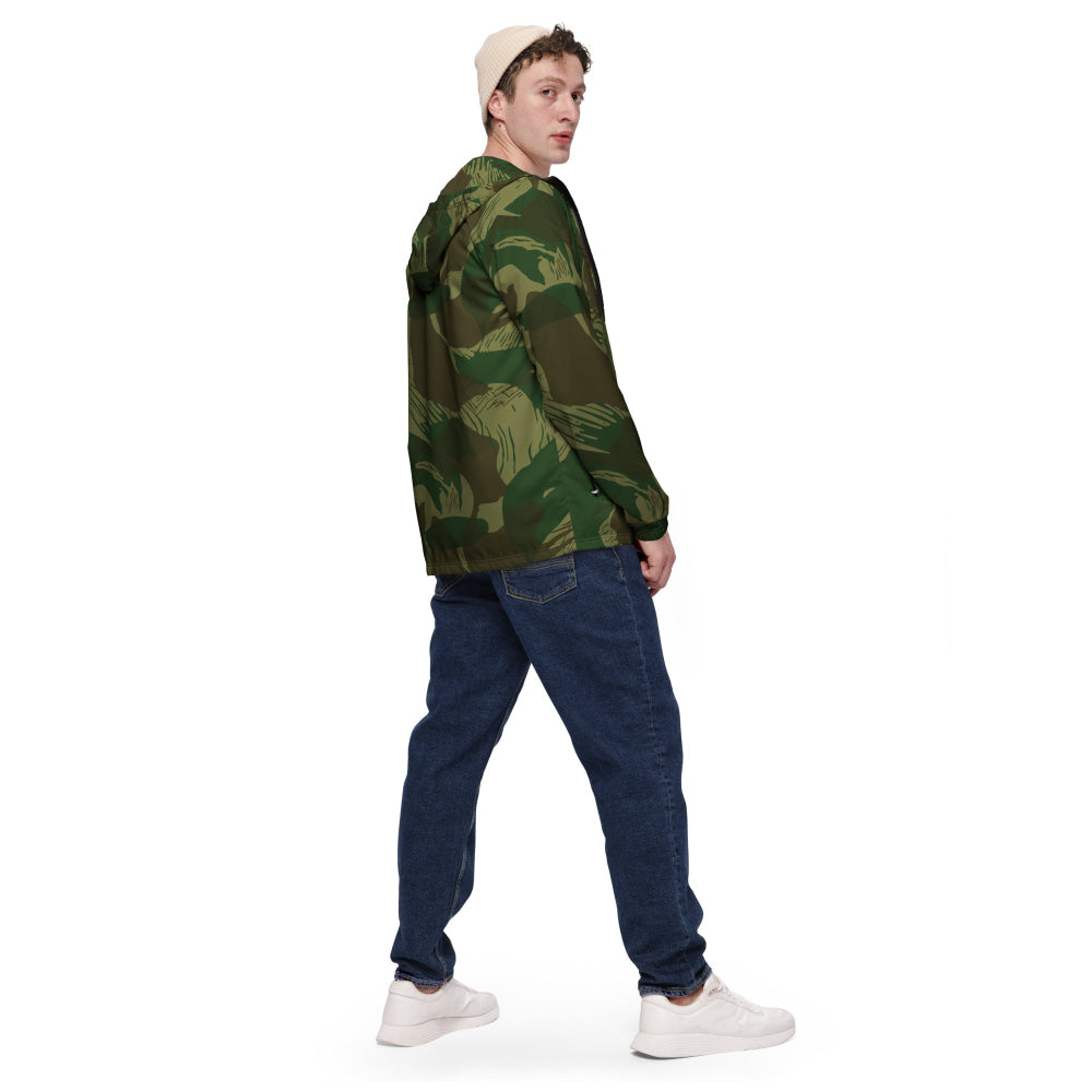 Congo Brushstroke CAMO Men’s windbreaker - Mens Windbreaker