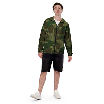 Congo Brushstroke CAMO Men’s windbreaker - Mens Windbreaker