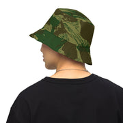 Brushstroke Congo CAMO Reversible Bucket Hat - Head