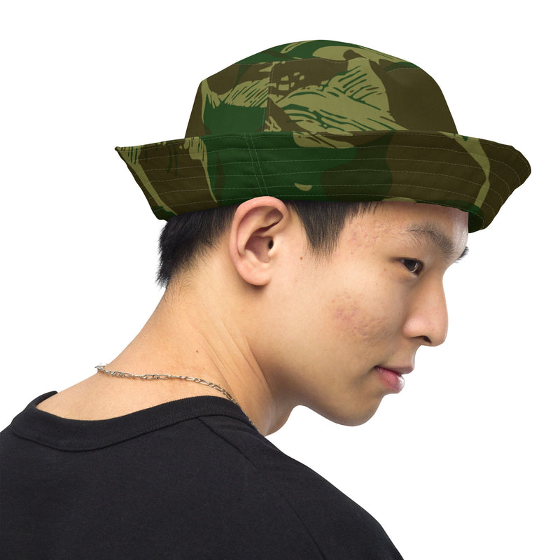 Brushstroke Congo CAMO Reversible Bucket Hat - Head