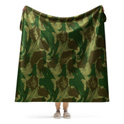 Brushstroke Congo CAMO Sherpa Blanket - 60″×80″