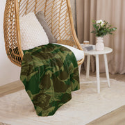 Brushstroke Congo CAMO Sherpa Blanket