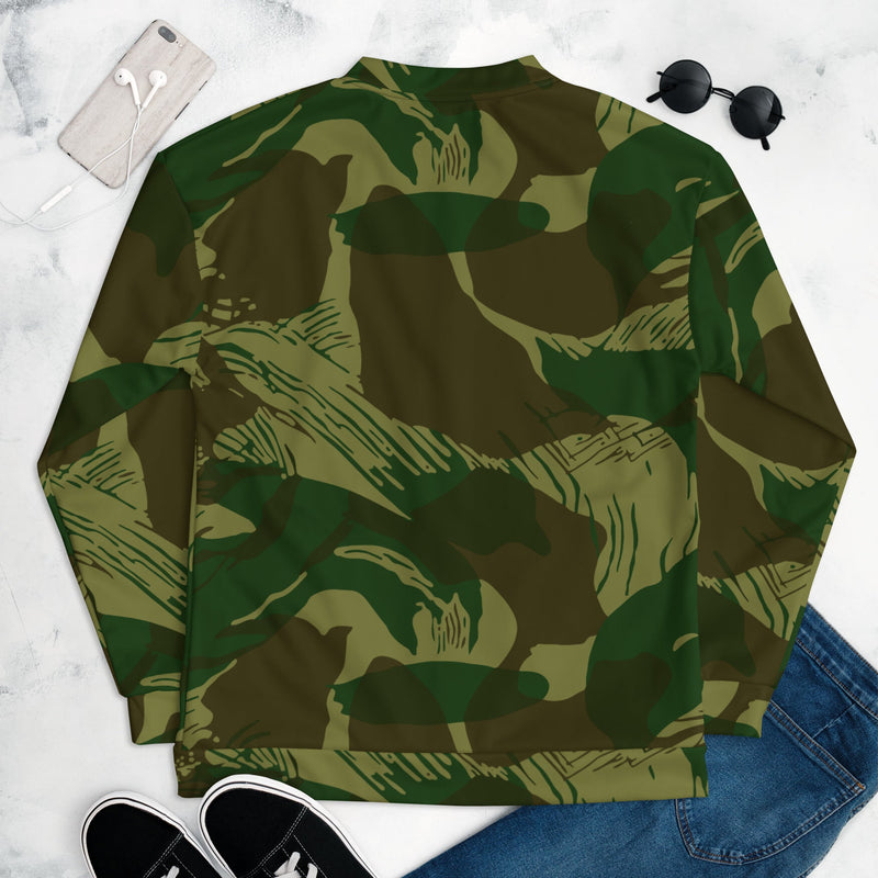 Brushstroke Congo CAMO Unisex Bomber Jacket