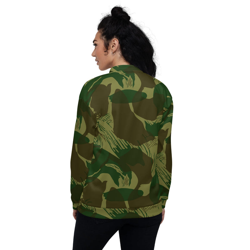 Brushstroke Congo CAMO Unisex Bomber Jacket