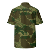 Brushstroke Congo CAMO Unisex Short-Sleeve Button Shirt - Button-Up
