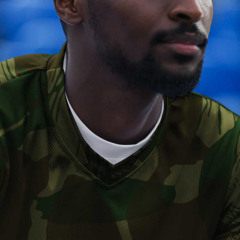 Brushstroke Congo CAMO Unisex Sports Jersey