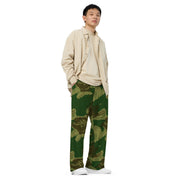 Brushstroke Congo CAMO Unisex Wide-Leg Leisure Pants - Pant
