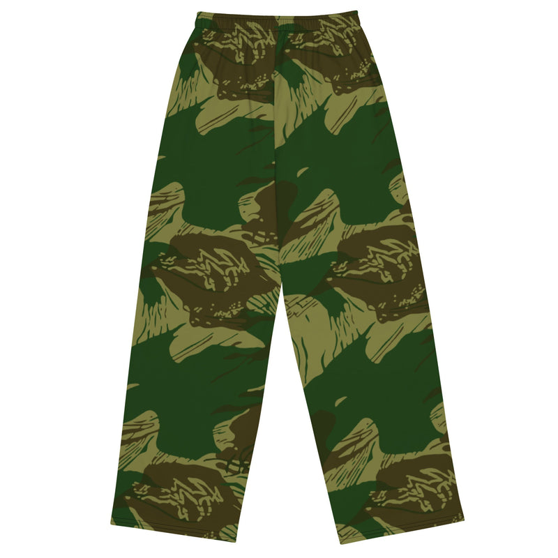 Brushstroke Congo CAMO Unisex Wide-Leg Leisure Pants - Pant
