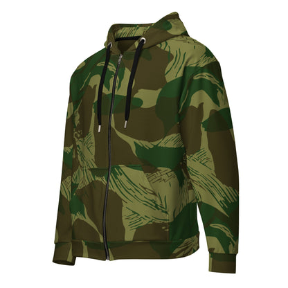 Congo Brushstroke CAMO Unisex zip hoodie Zip Hoodies