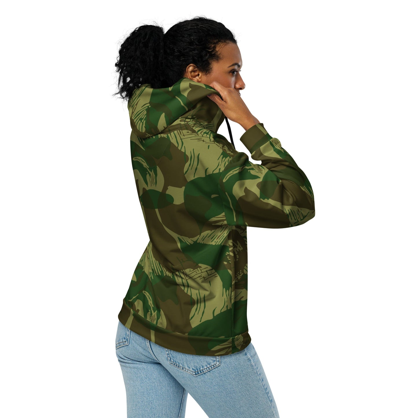 Congo Brushstroke CAMO Unisex zip hoodie Zip Hoodies