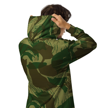 Congo Brushstroke CAMO Unisex zip hoodie Zip Hoodies
