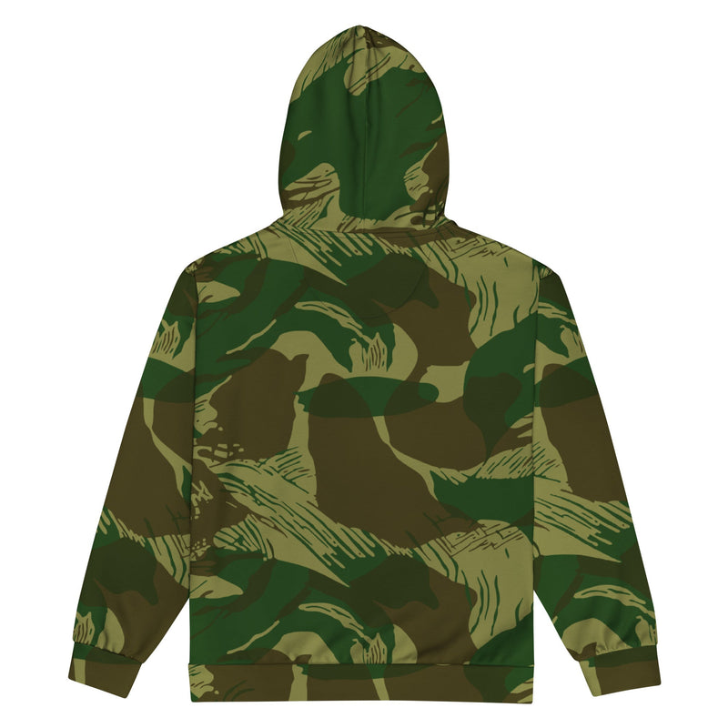 Brushstroke Congo CAMO Unisex Zip Hoodie