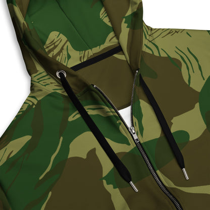 Congo Brushstroke CAMO Unisex zip hoodie Zip Hoodies