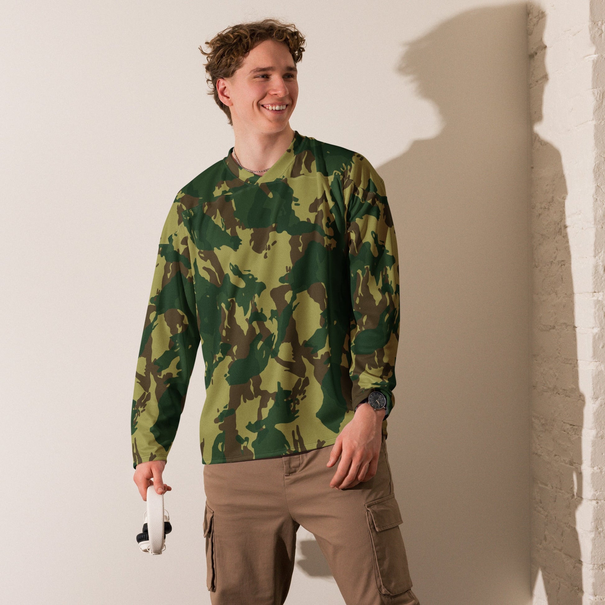 Congo Denison CAMO hockey fan jersey - Hockey Jerseys