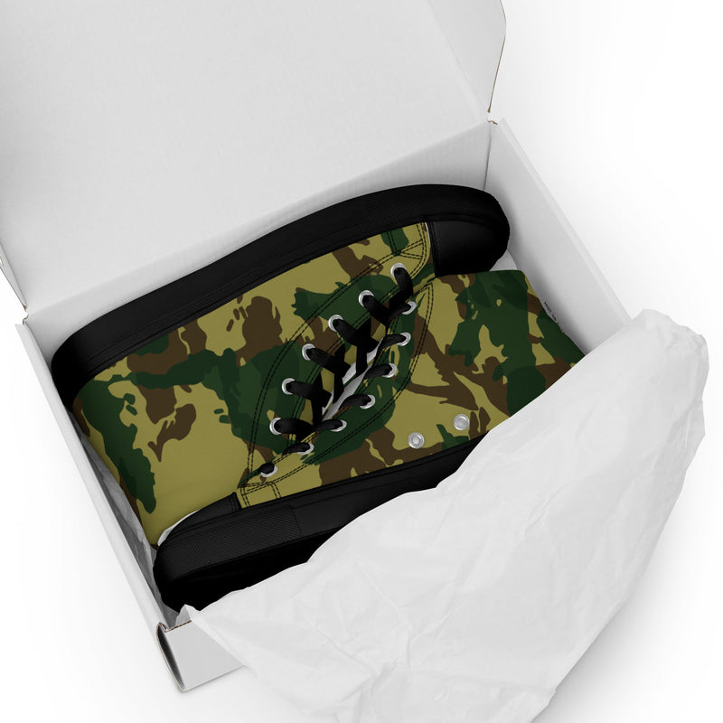 Denison Congo CAMO Mens High-Top Canvas Shoes