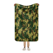 Denison Congo CAMO Sherpa Blanket - 37″×57″