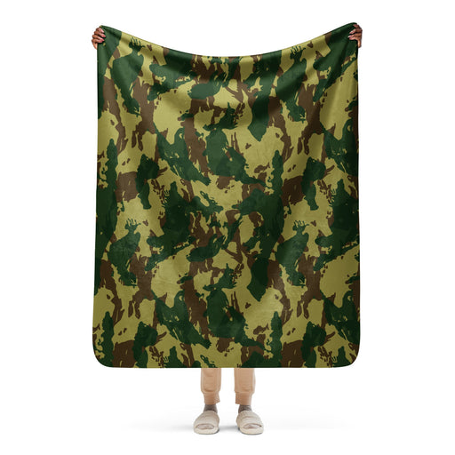Denison Congo CAMO Sherpa Blanket - 50″×60″