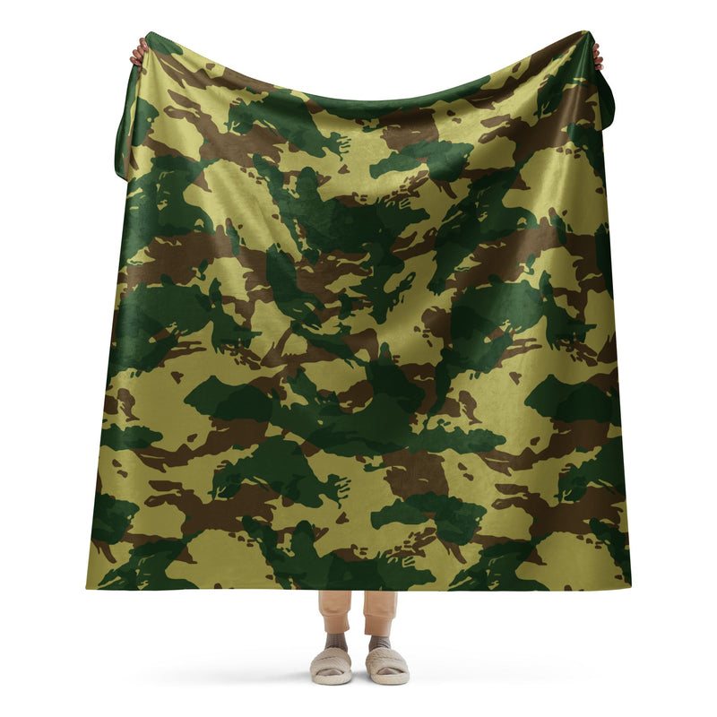 Denison Congo CAMO Sherpa Blanket - 60″×80″