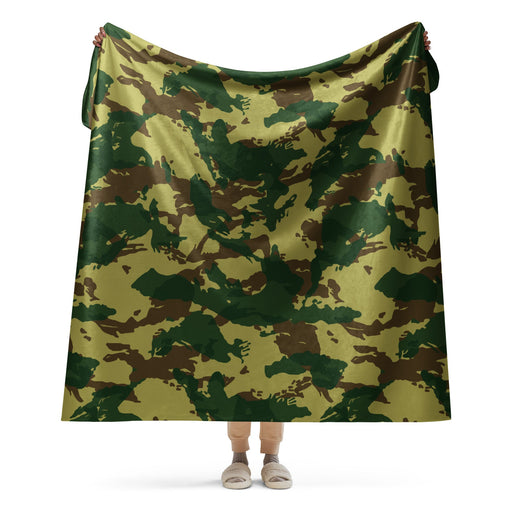Denison Congo CAMO Sherpa Blanket - 60″×80″