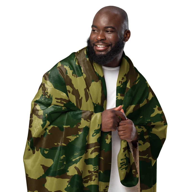 Denison Congo CAMO Sherpa Blanket