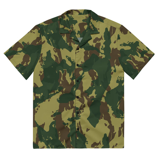 Denison Congo CAMO Unisex Short-Sleeve Button Shirt - 2XS - Button-Up